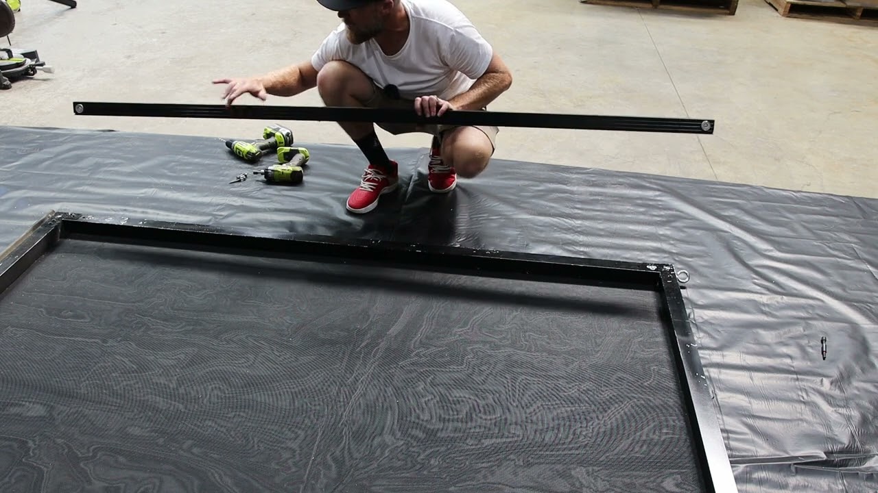 Assembling the Magnetic Door Frame