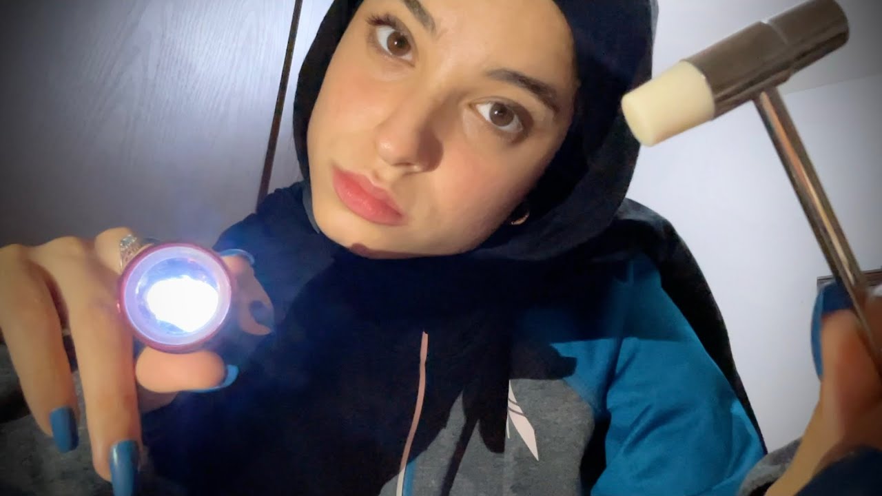 [ASMR] cranial nerve exam (fast & tingly)