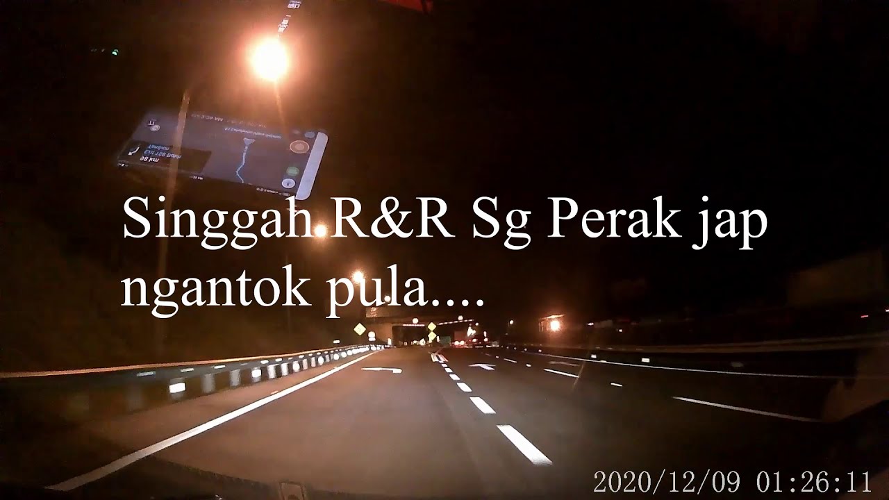 Lebuhraya PLUS (Tapah - Batu Kawan) 1 pagi #driving #dashcam #yidashcam