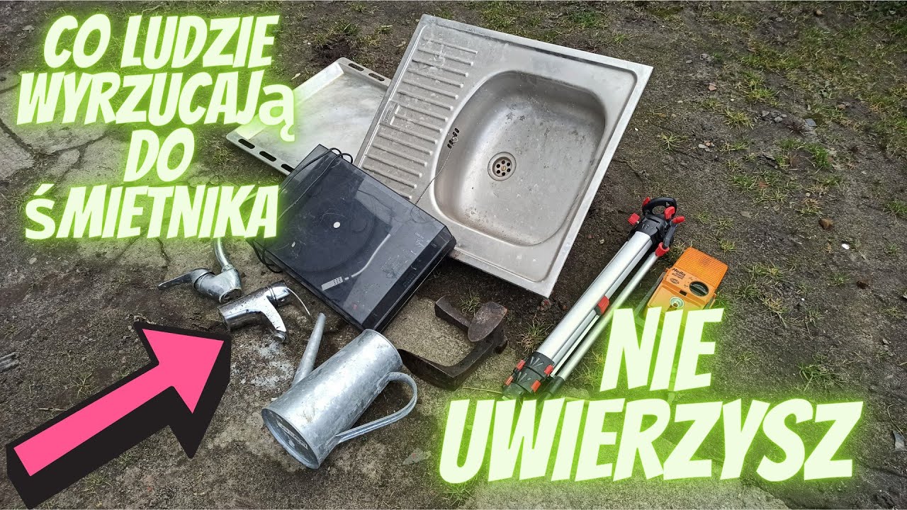 Co ludzie wyrzucają do śmieci ?? mega znalezisko Unitra