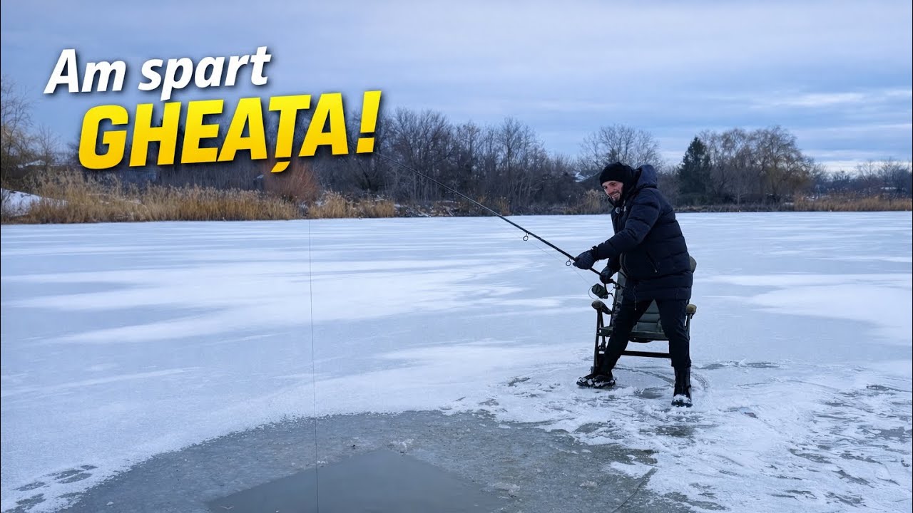 🔴 AM SPART GHEAȚA la Sărături! ❄️