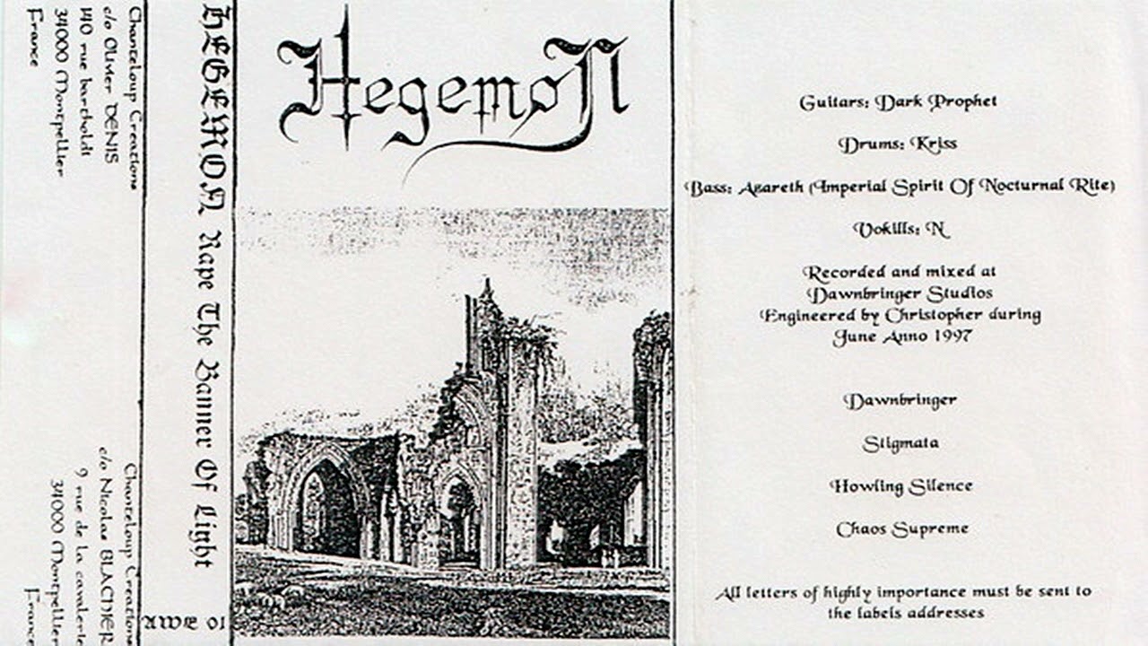Hegemon - Rape The Banner Of Light (Full Demo 1997)
