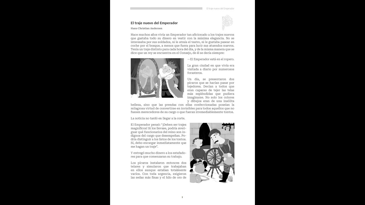 Audiolibro El traje del emperador - Hans Christian Andersen