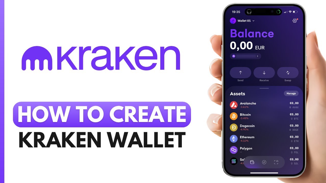 Как создать кошелек Kraken &mdash; шаг за шагом