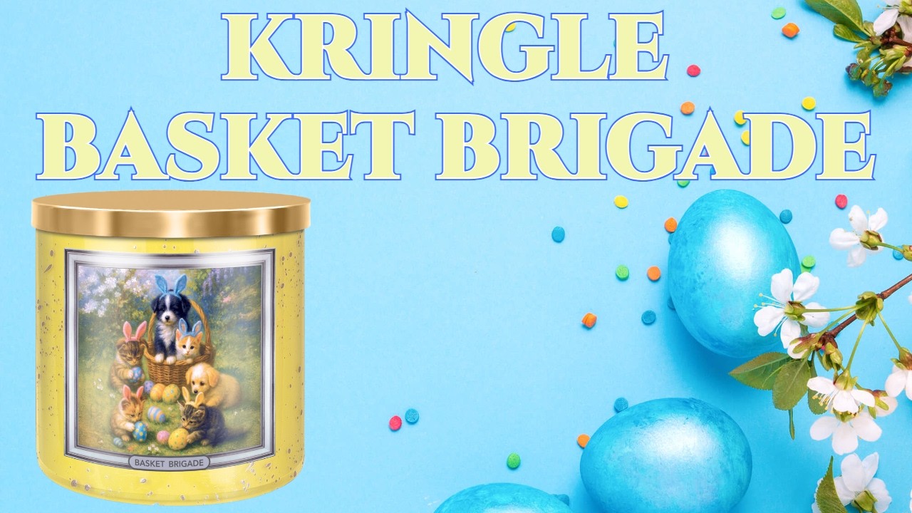🐣 Свеча-крейнкл на Пасху 2026 🐣 - Basket Brigade - Напоминает мне шоколад из Дубая 🍫