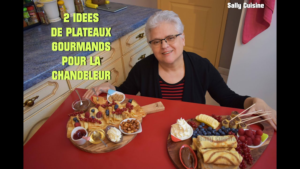 2 IDÉES GOURMANDES DE PLATEAUX POUR LA CHANDELEUR | SALLY CUISINE {Épisode 110}