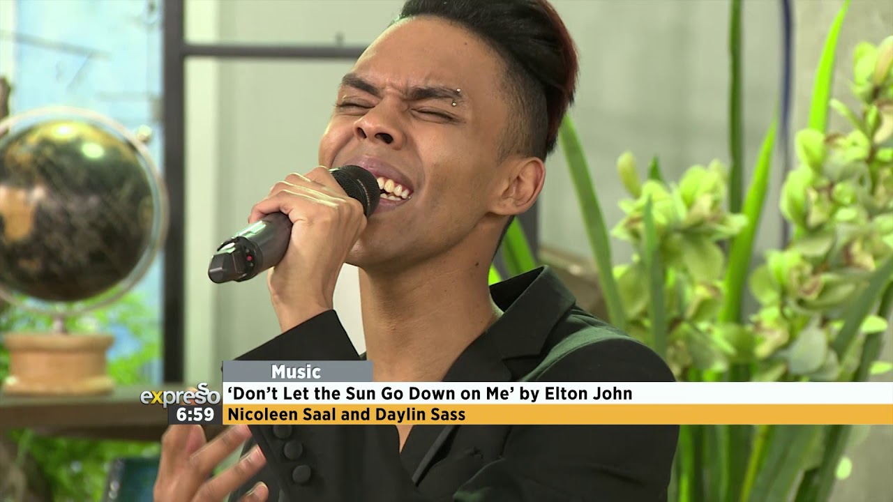 Nicoleen Saal & Daylin Sass perform ‘Don’t Let the Sun Go Down on Me’