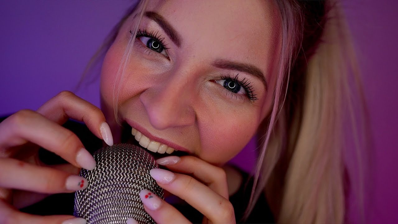 ASMR 4k &bull; FAST & AGGRESSIVE Trigger For Tingle!⚡️ (Mouth Sounds, Tapping, Fokustest)