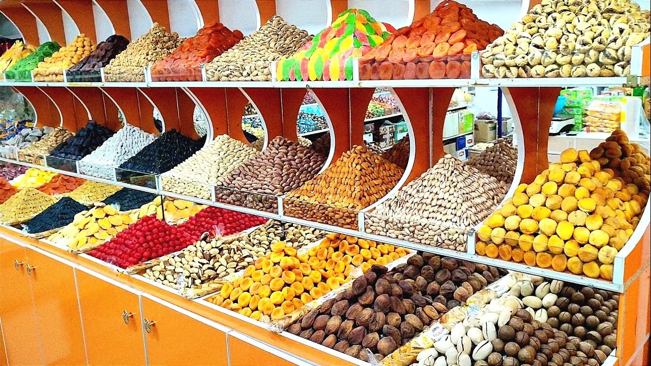 СУХОФРУКТЫ НА РЫНКЕ 