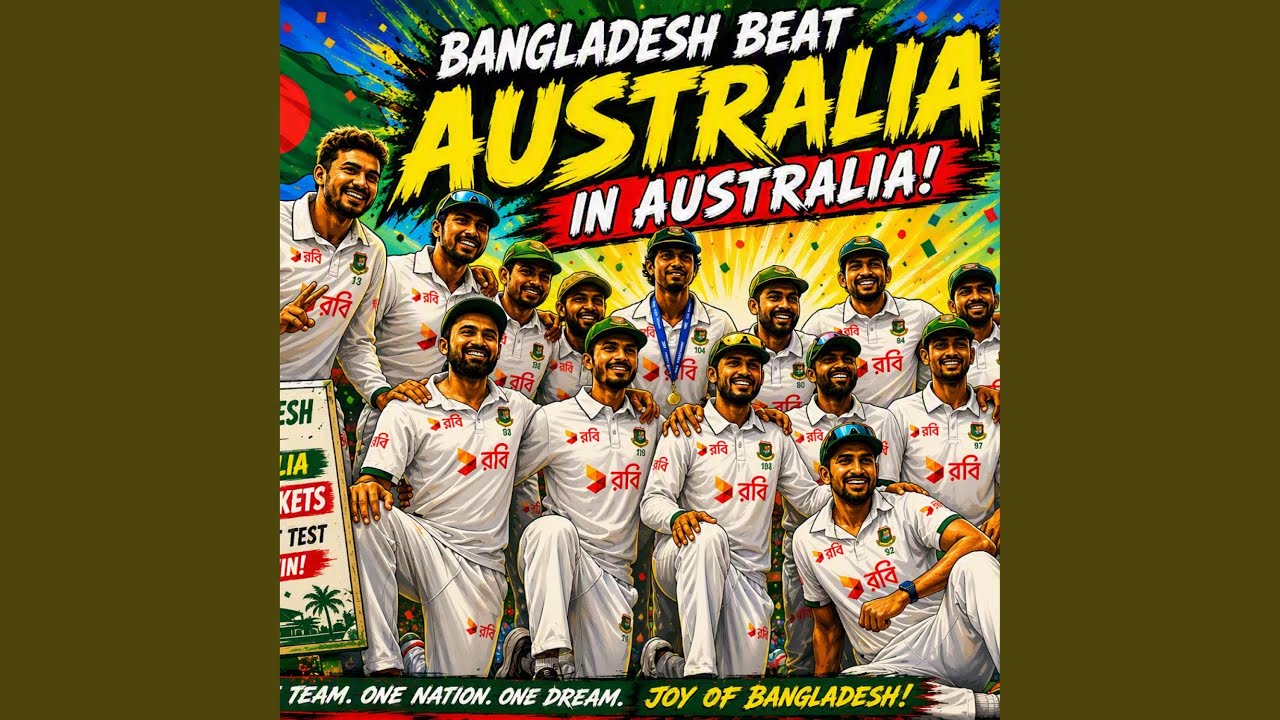 Tribute to Bangladesh Cricket Team | Beating Australia in Australia | Darwin Test 2026