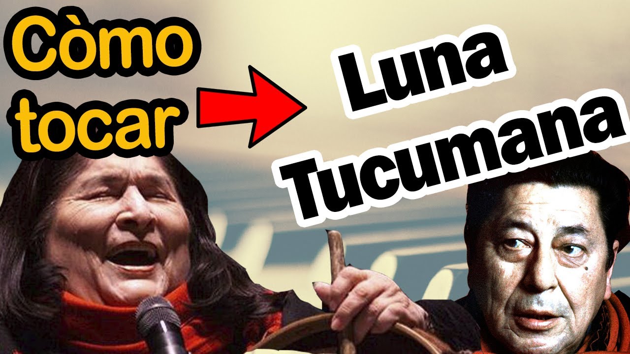 🎹Tutorial PIANO Zamba 🌙LUNA tucumana ✅( PARTITURA)