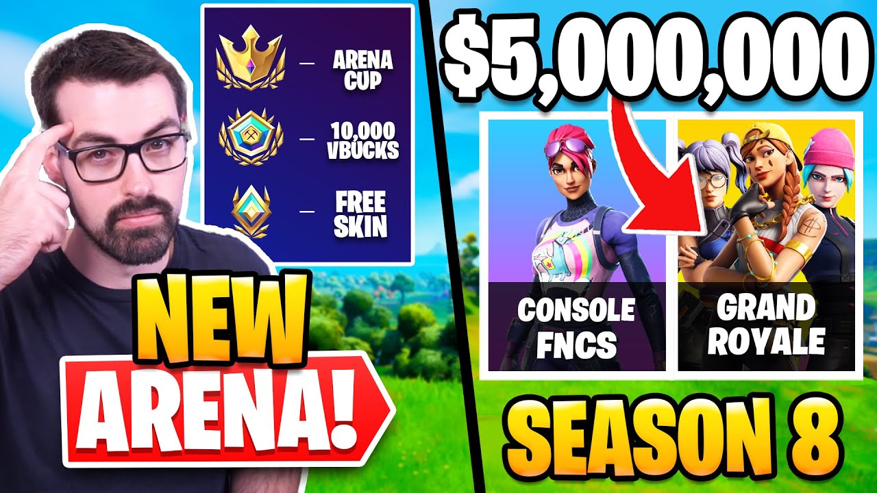 Console FNCS Returns? | Arena Changes | New $5 Million Tournament
