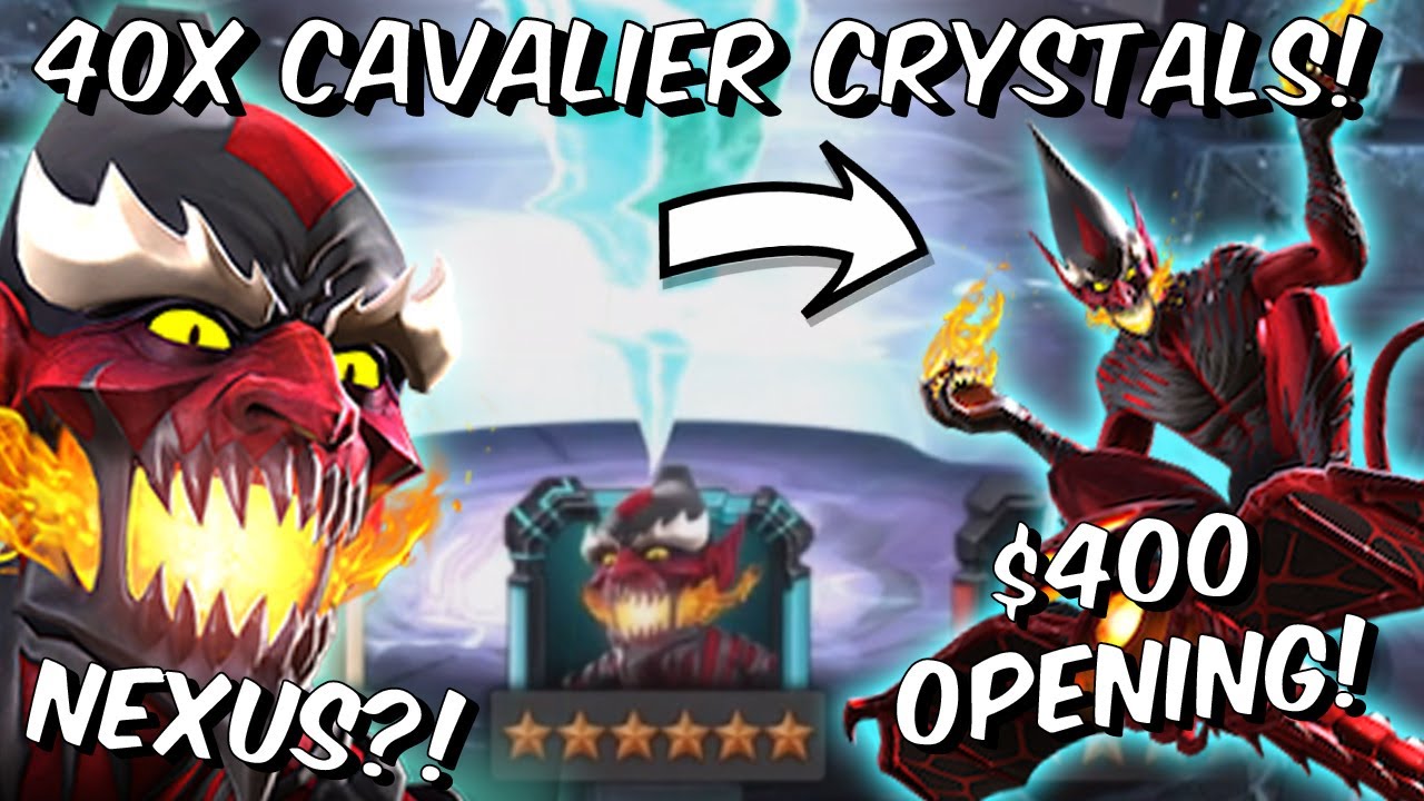 $400 Red Goblin & Apocalypse Cavalier Crystal Opening!! - NEXUS?!? - Marvel Contest of Champions