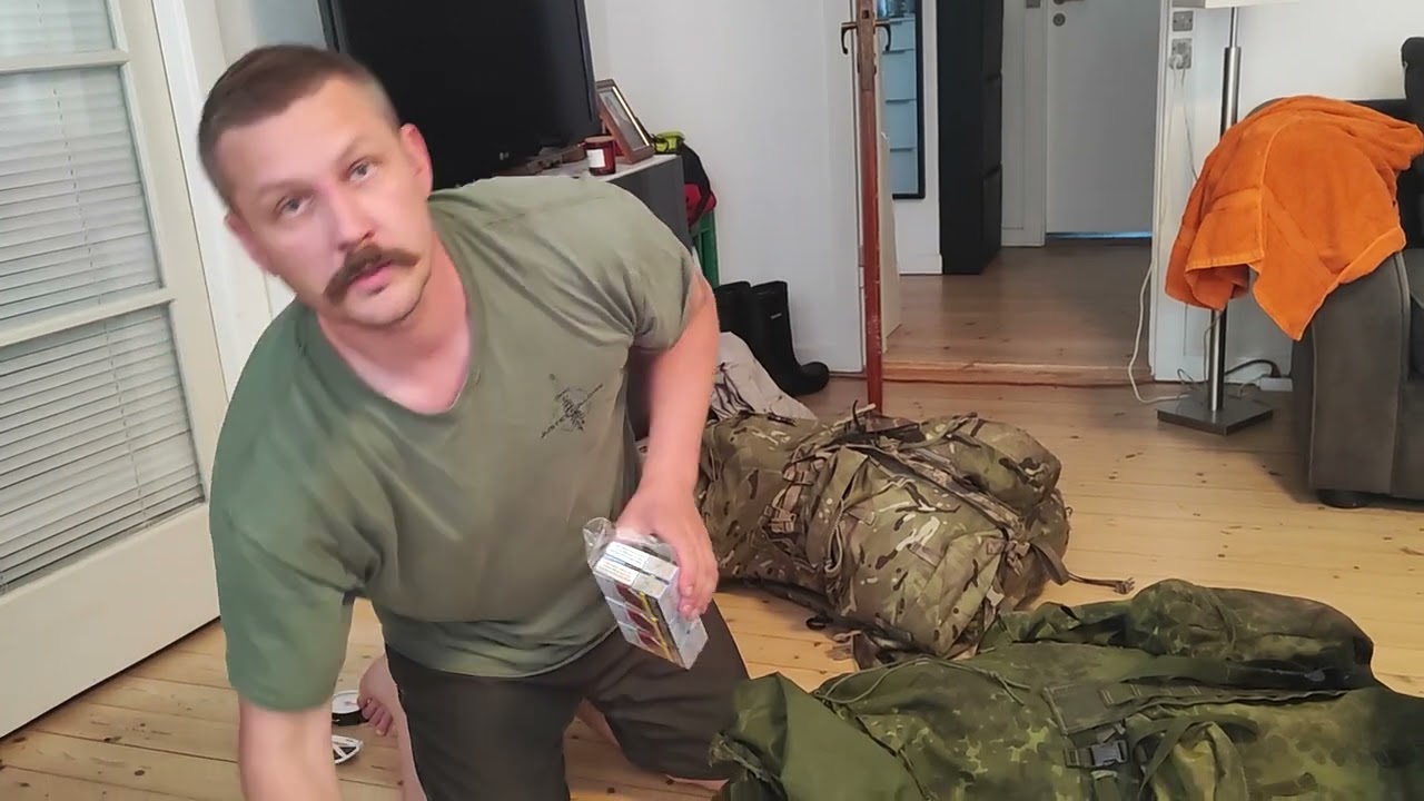 Pakning af rygsæk til vandring på Gendarmstien Part 2