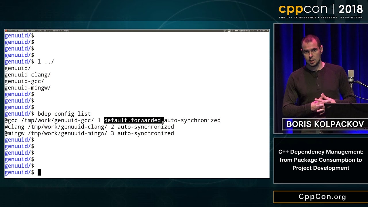 CppCon 2018: &ldquo;C++ Dependency Management: from Package Consumption to Project Development&rdquo;
