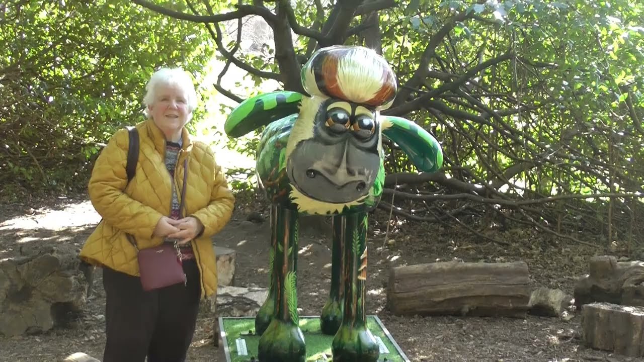 Shaun the Sheep at Anglesey Abbey