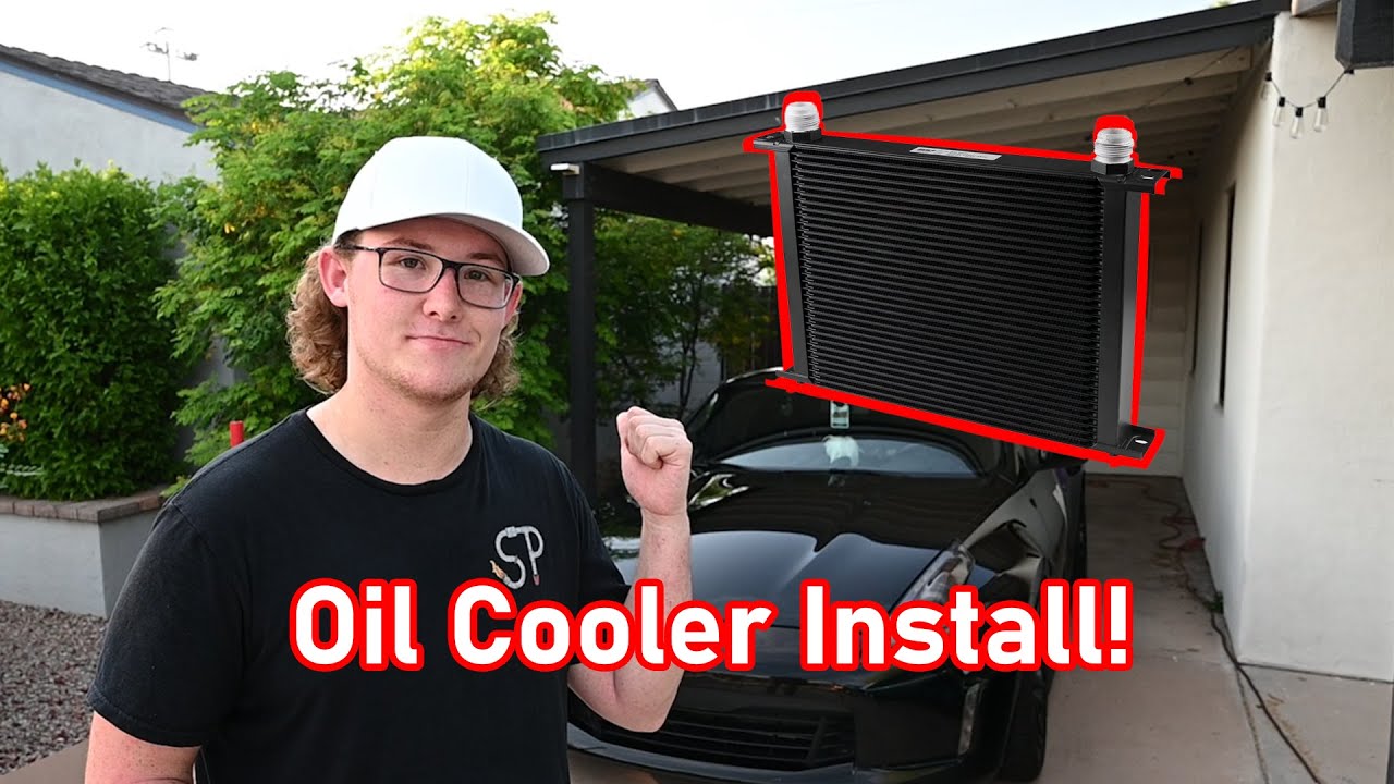 Installing an Oil Cooler in the 370z | Fighting the Arizona Heat!