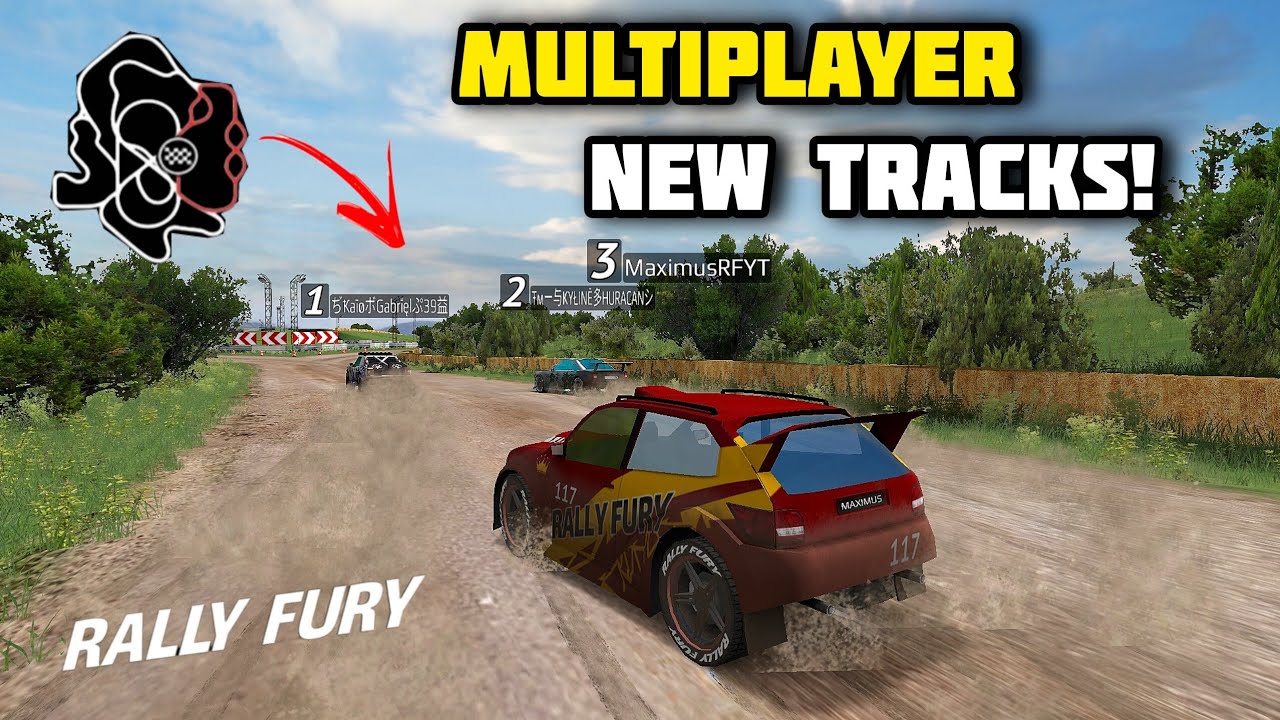 Racing on Circuit Tracks 7, 8, and 9 (Multiplayer) | Rally Fury