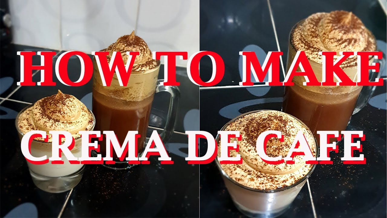 How to Make Crema de Cafe Magic Coffee Refreshing Drink in Less Than 10 Minutes