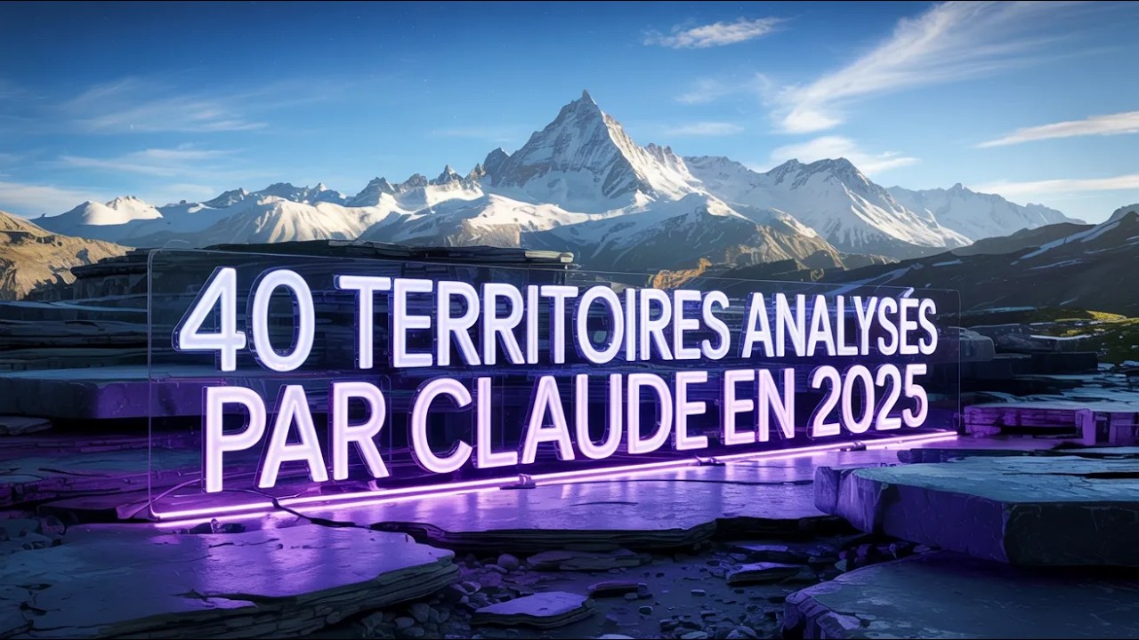 40 analyses territoriales IA en 10 minutes chacune : ce que les bureaux d'études ne vous disent pas