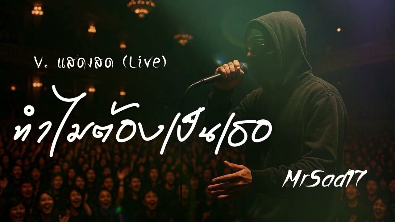 ทำไมต้องเป็นเธอ - MrSad17 (V.แสดงสด Live)