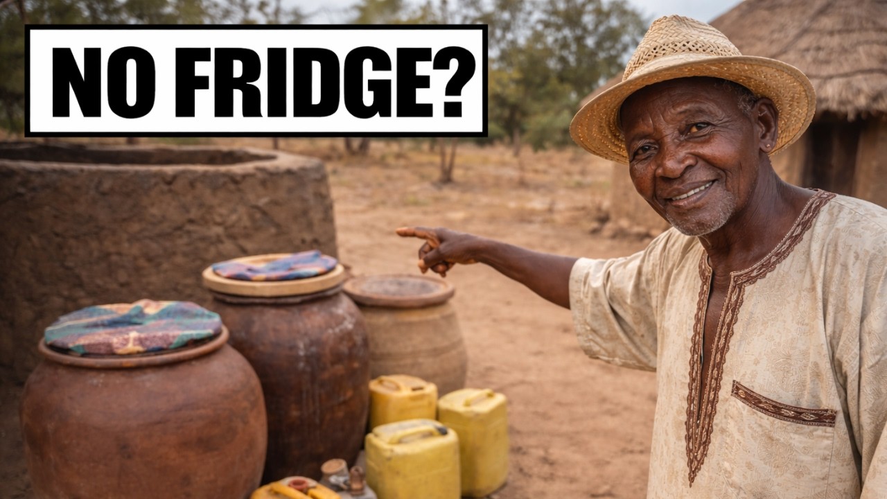 How Africans Store Drinking Water Without Refrigeration
