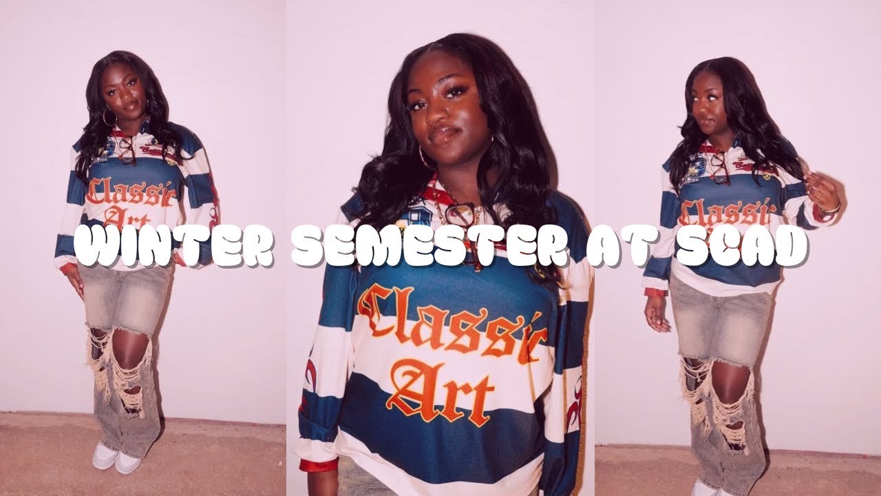 🎓COLLEGE DIARIES 003 | Back at SCAD | Winter Semester Prep & First Day