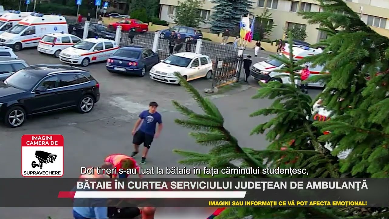 Bătaie &icirc;n curtea Serviciului de Ambulanță Suceava