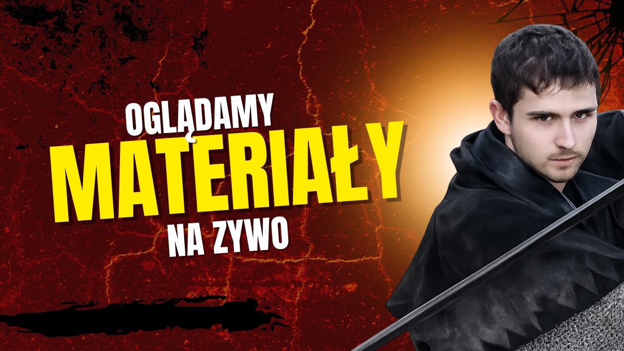 Oglądamy razem materiały na żywo