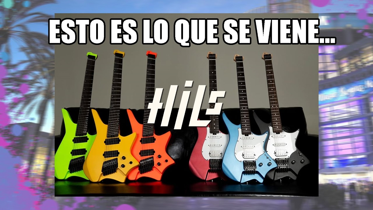 NAMM SHOW 2026: HILS GUITARS, HEADLESS Y MULTIESCALA!