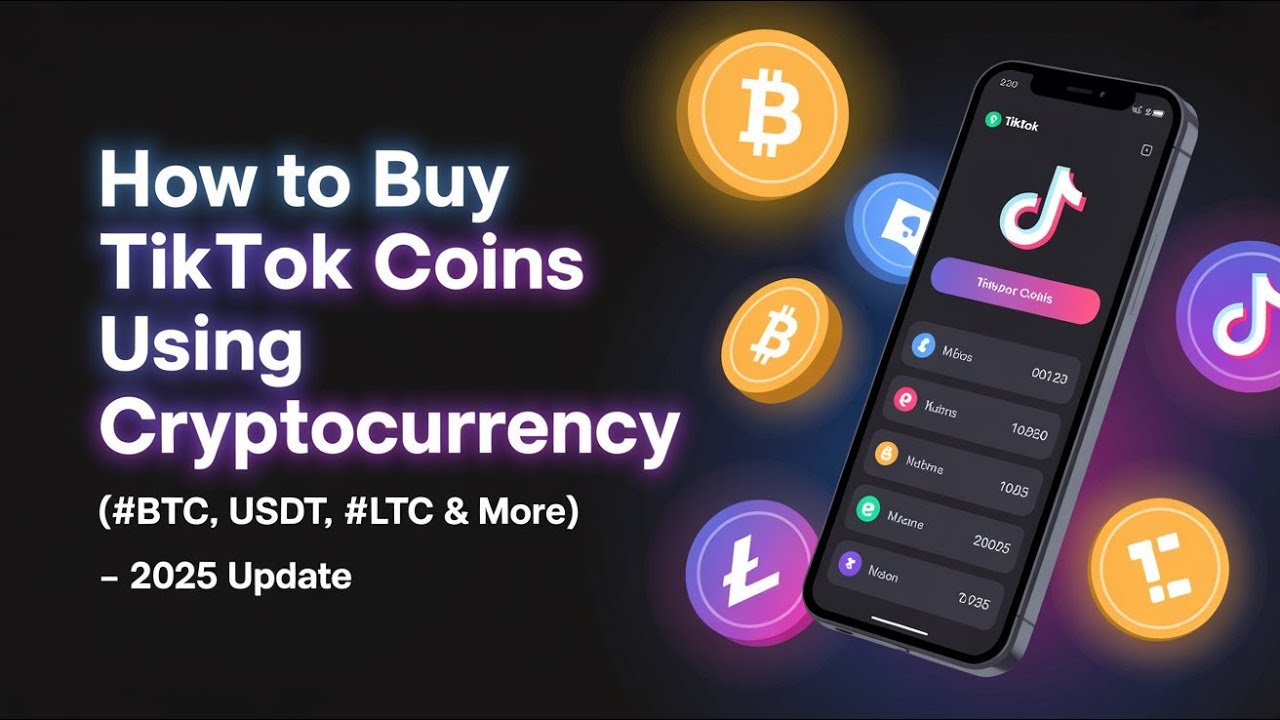 How to Buy TikTok Coins Using Cryptocurrency (#BTC, #USDT, #LTC & More) &ndash; 2025 Update