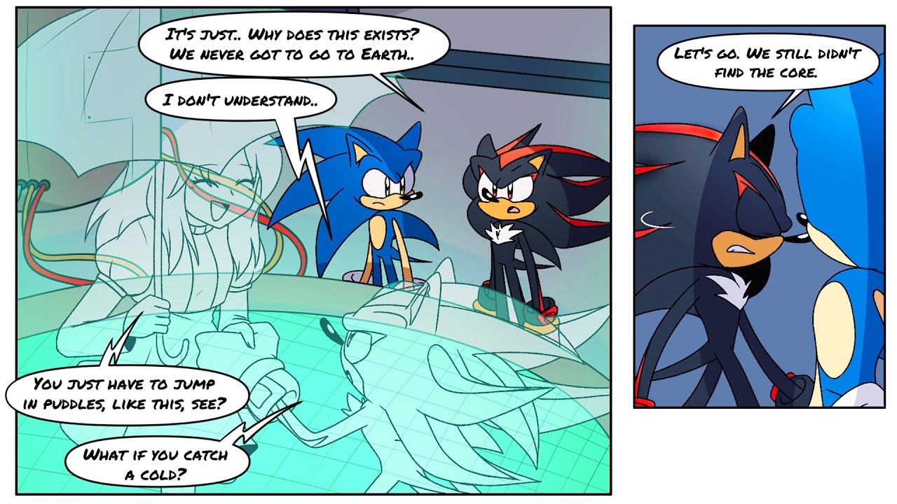 Shadow's Maria Discovery — сборник комиксов Sonic Comic Dub
