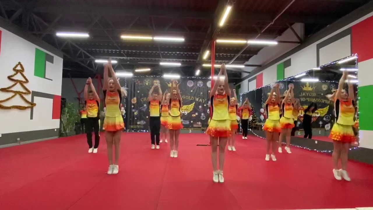Дебют взрослой команды GOLD WAY ❤️