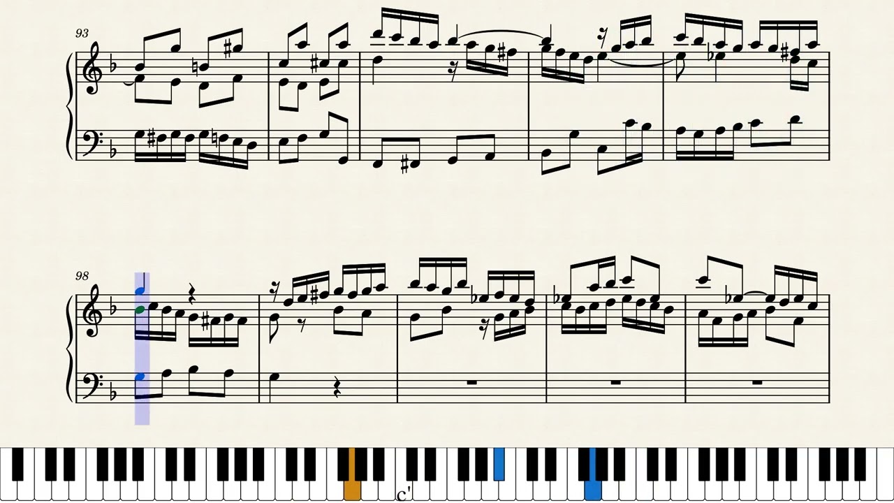 Preludio e fuga in re minore per pianoforte – Massimo Sgroi