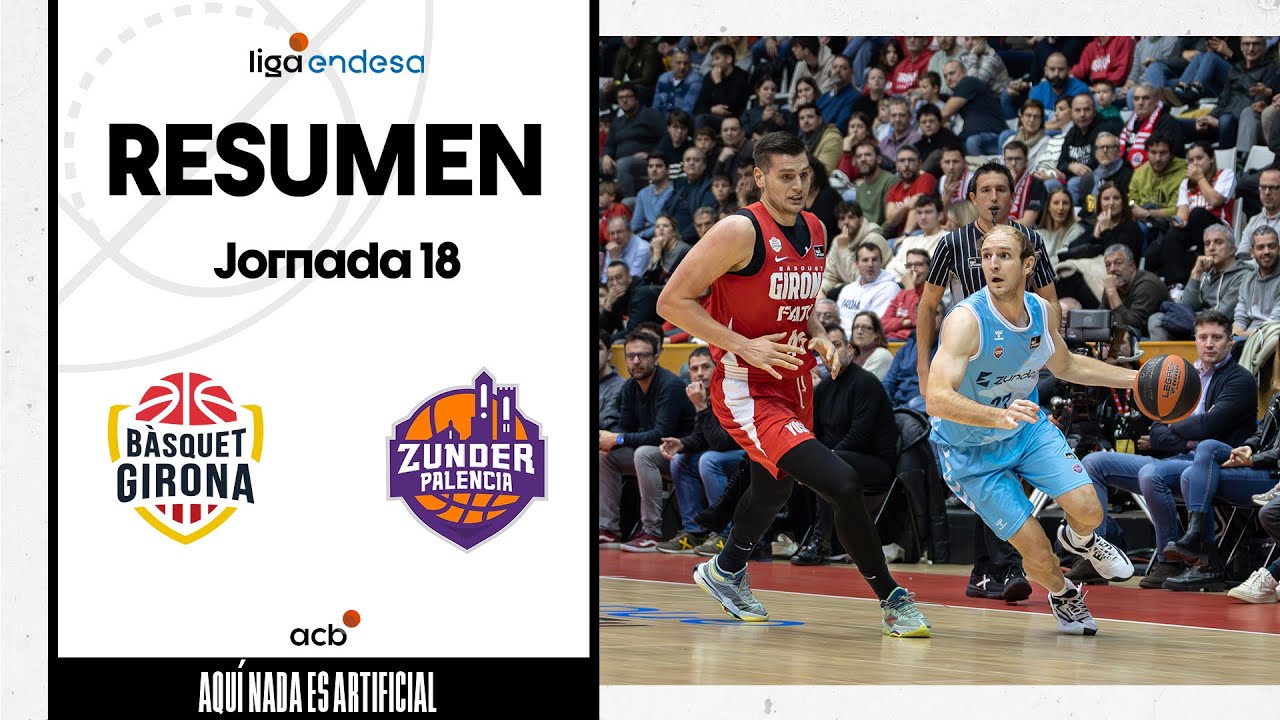 Bàsquet Girona - Zunder Palencia (84-86) RESUMEN | Liga Endesa 2023-24