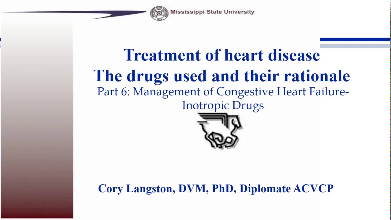 Cardiovascular Drugs, Part 6: Inotropic Drugs