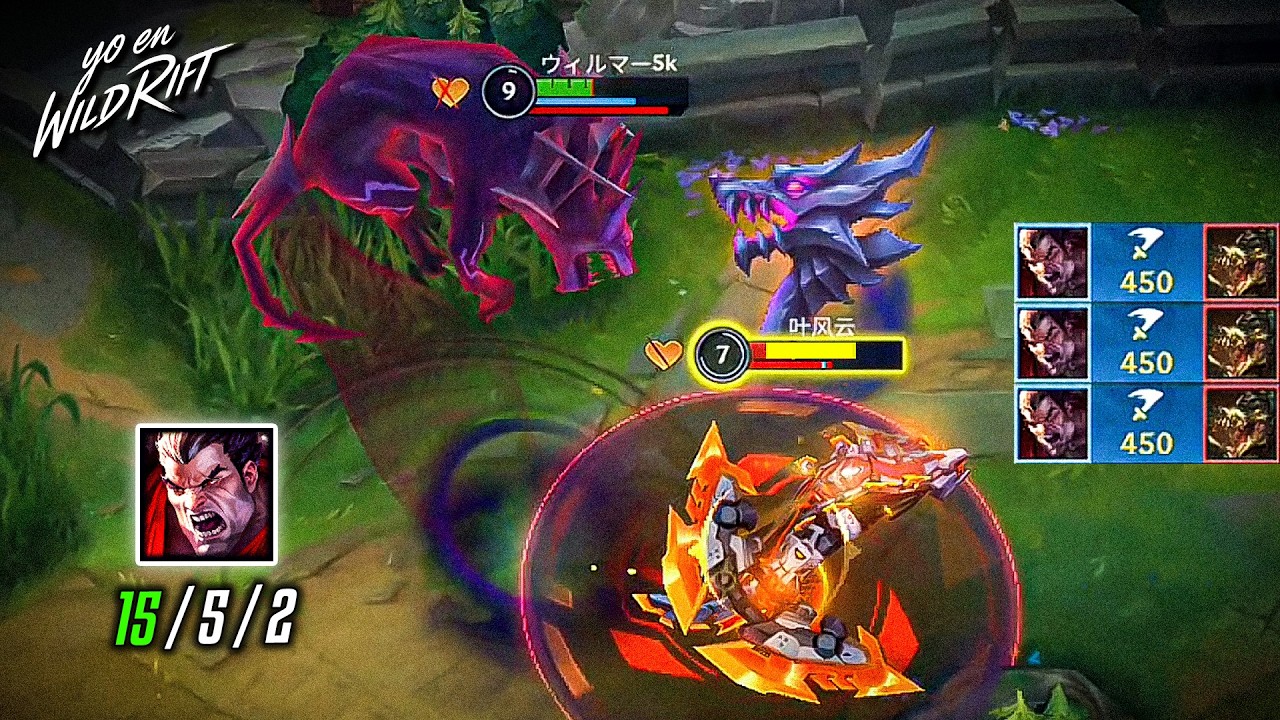 Darius Challenger and a POPPY with 0 GANKS • (Runes & Build) 🔥 YO en WILD RIFT