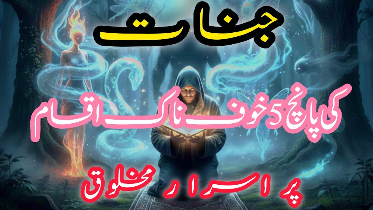 Jiinat ki 5 iqsaam | Quran or jiin  | جنات کی اقسام #jin #quranstories 