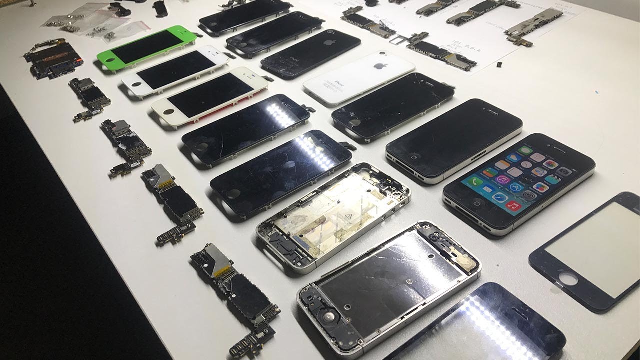 Heaps of iPhone Parts + Restoring an iPhone 4 + Testing More iPhone Logic Boards