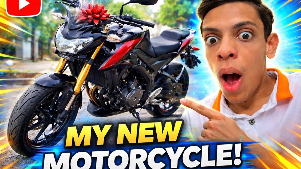 Finally I bought a new bike 🏍  Alhamdulillh 😍 subscribe to my channel ❤️❤️