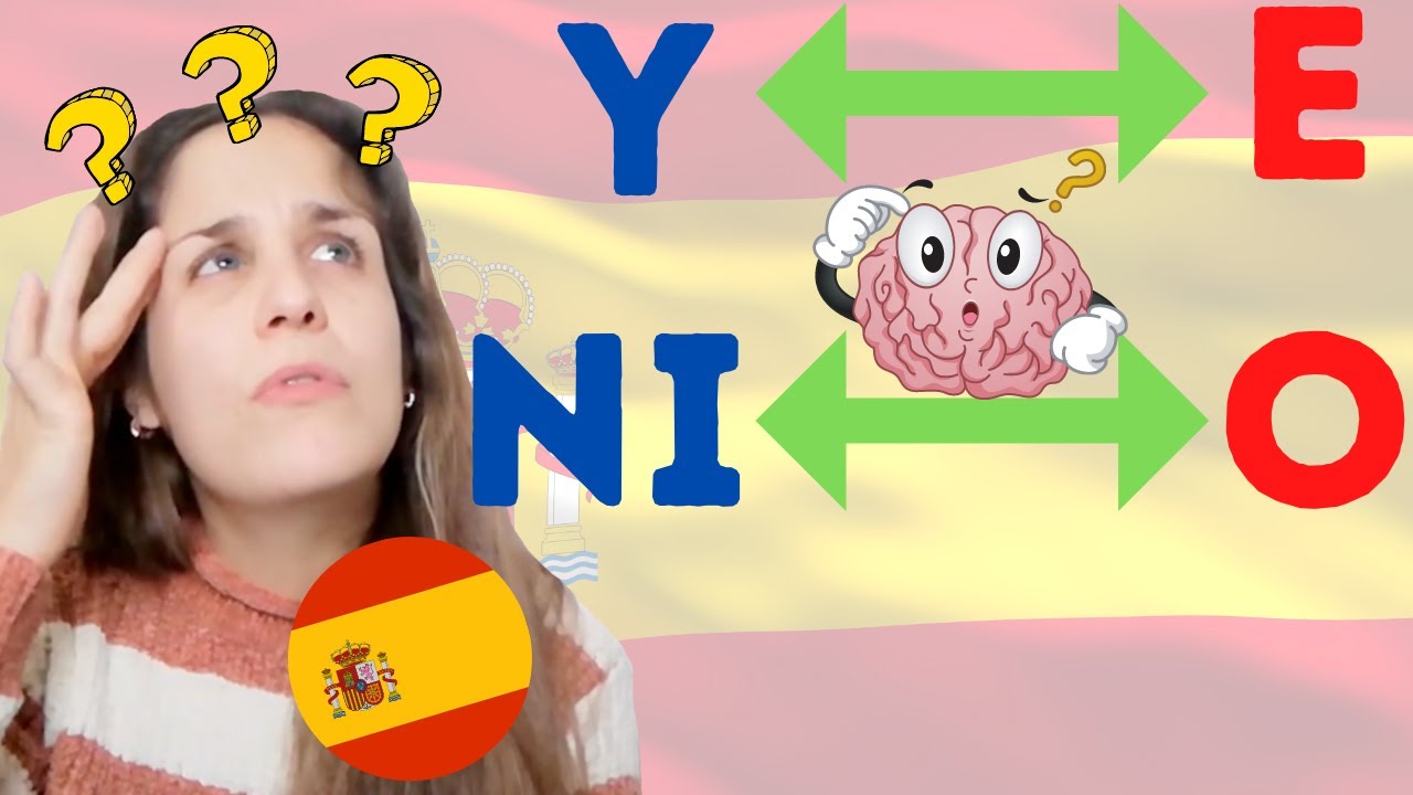 Las Conjunciones Coordinantes en español. ¿Cuáles son? ¿Cómo se usan? Clase para Principiantes 🇪🇸