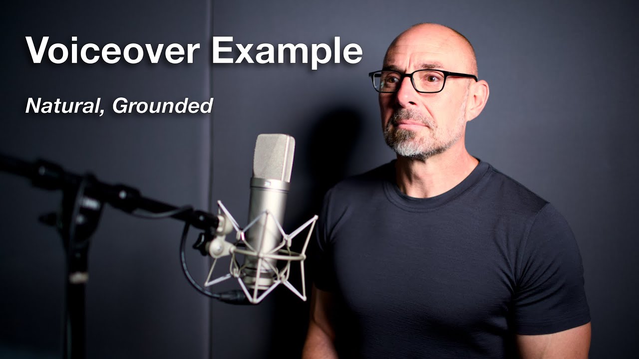 Voiceover Example &ndash; Natural, Grounded, Confident