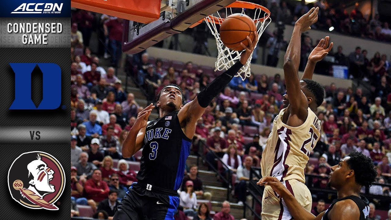 Duke vs. Florida State Condensed Game | 2018-19 ACC Basketball