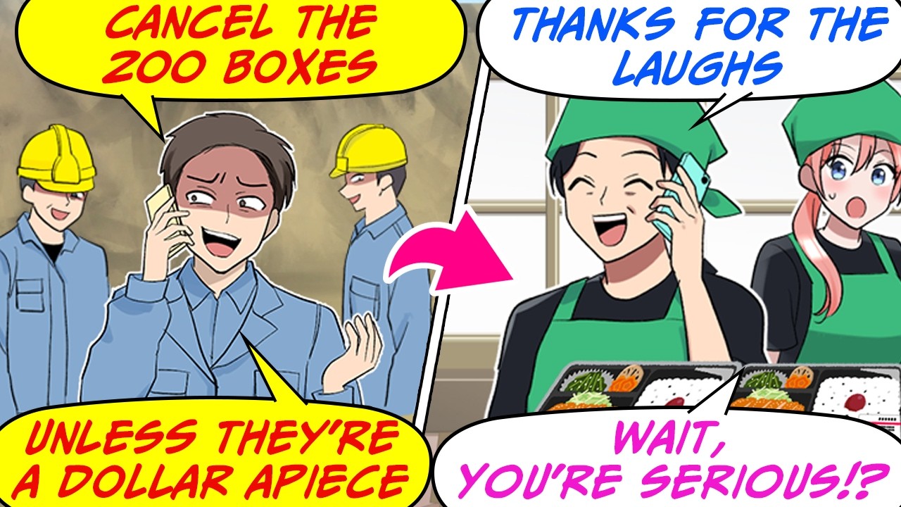 The Client Who Ordered Lunches for 15 Years Dissed Me! So, I Said Thanks... [RomCom Manga Dub]
