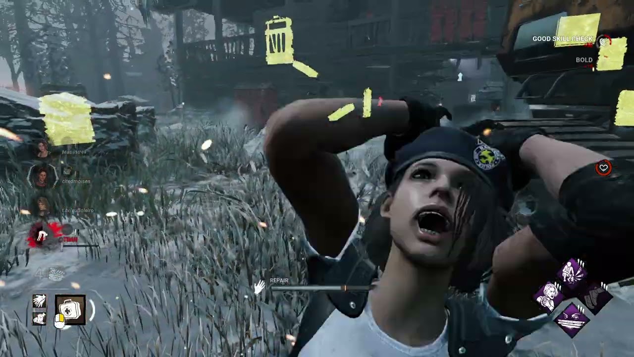 Dead by daylight Jill against The Ghoul