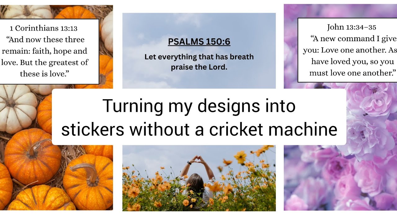 Creating Stickers using my Digital Designs #stickers #smallbusiness #handmadecraft 