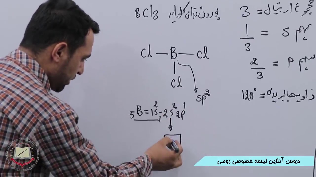 کیمیا صنف دهم انواع هایبریزیشن 51