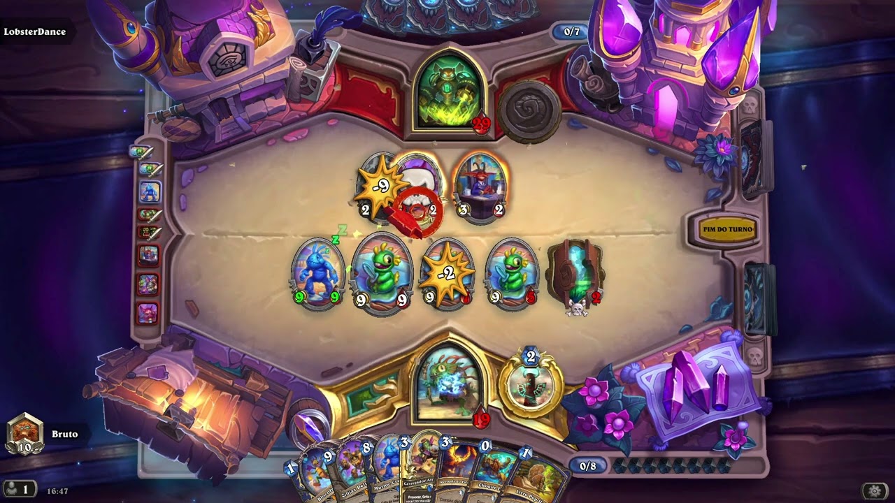 Se você comprar Skin você vence a partida????? #hearthstone #gameplay