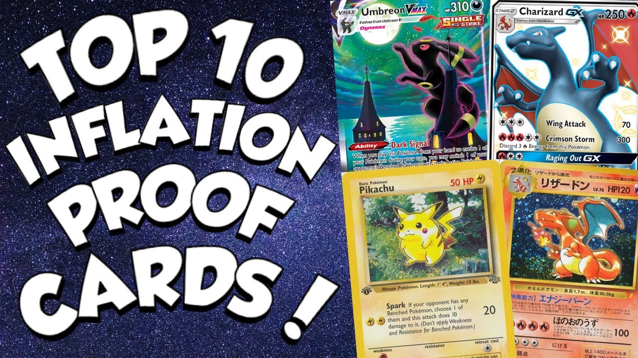 Top 10 INFLATION PROOF Pokemon Cards!