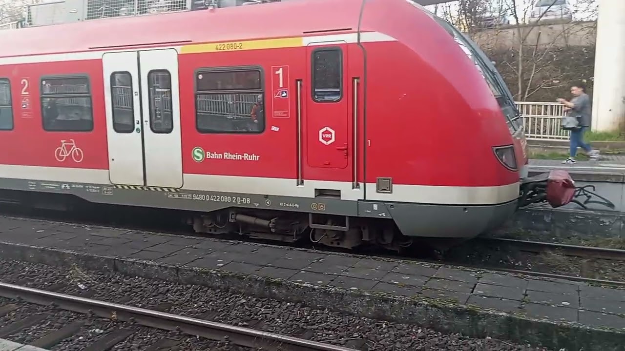 S-Bahn S6 nach Köln Worringen (H) Blumenberg S-Bahn #train #trainspotting #railway #SBahn #Zug